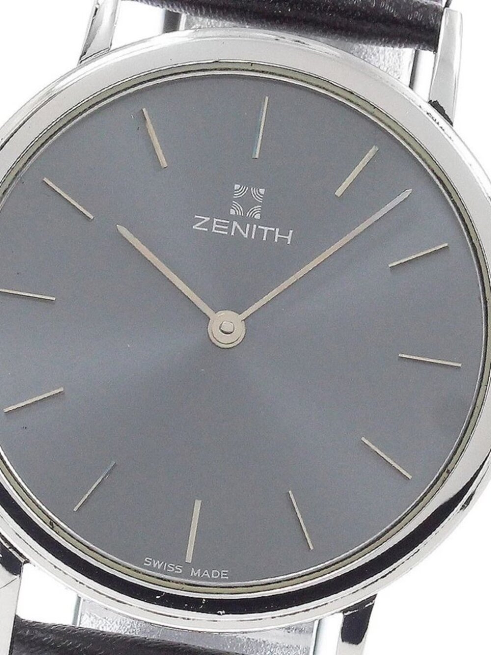ZENITH elite 90/01.0400.180 gray Dial Hand Winding Men's Watch_949159